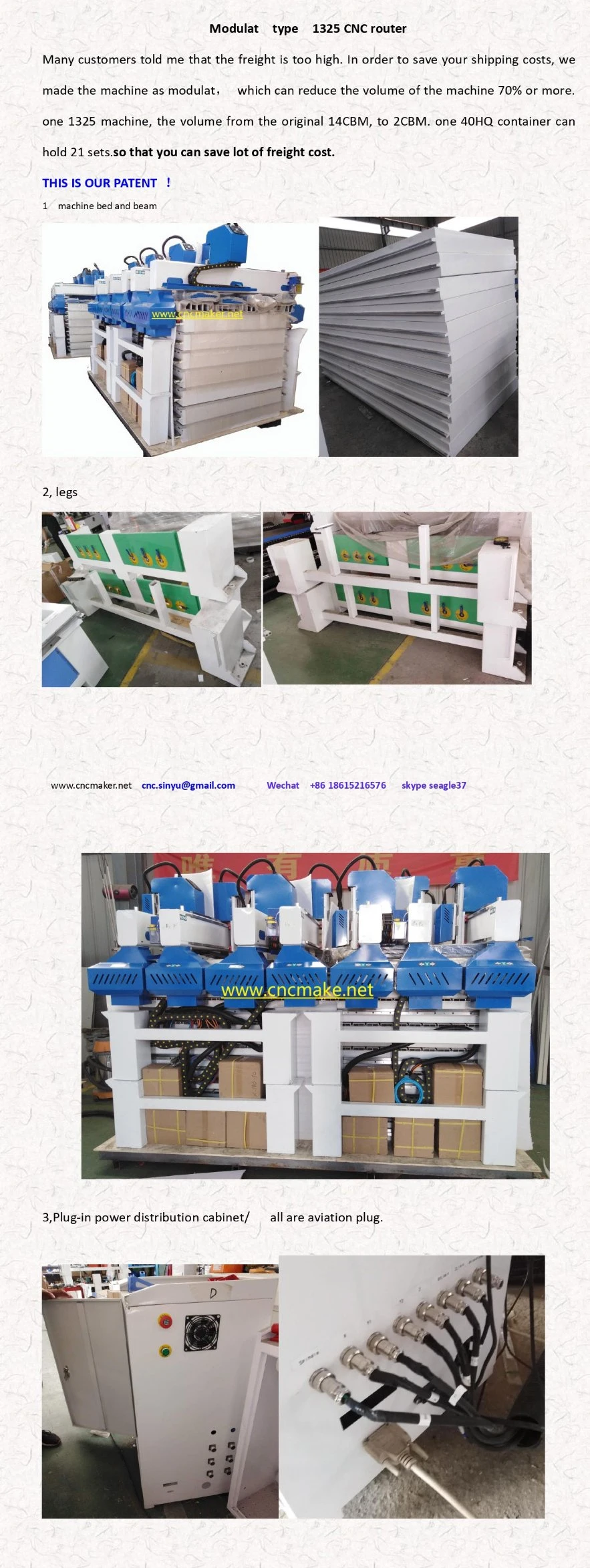 1325/1530/2030 Timber Processing Machinery CNC Router Machine for Wooden Door and Furniture