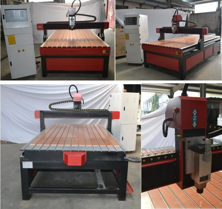 Single Phase Air-Cooled Spindle Advertising CNC Machine Router 1224 3.5kw